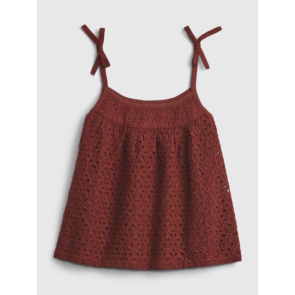 685447-00 Dětský top strappy Vínová