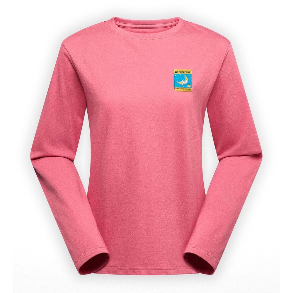 Moon Climb Long Sleeve W Rosebay