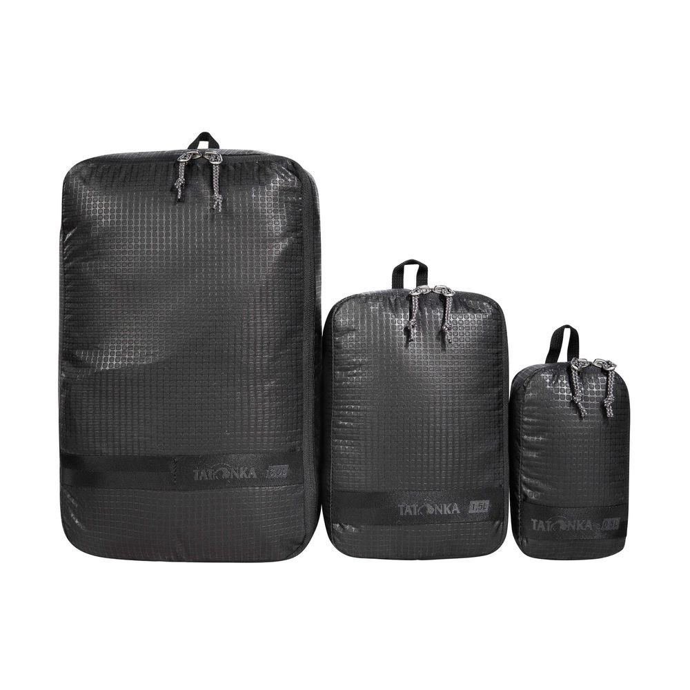 STUFF SACK ZIP SET III black