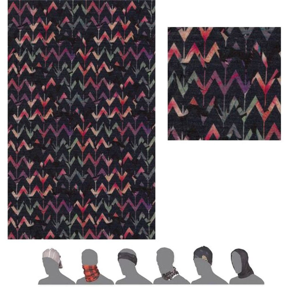 TUBE MERINO IMPRESS deep blue/origami