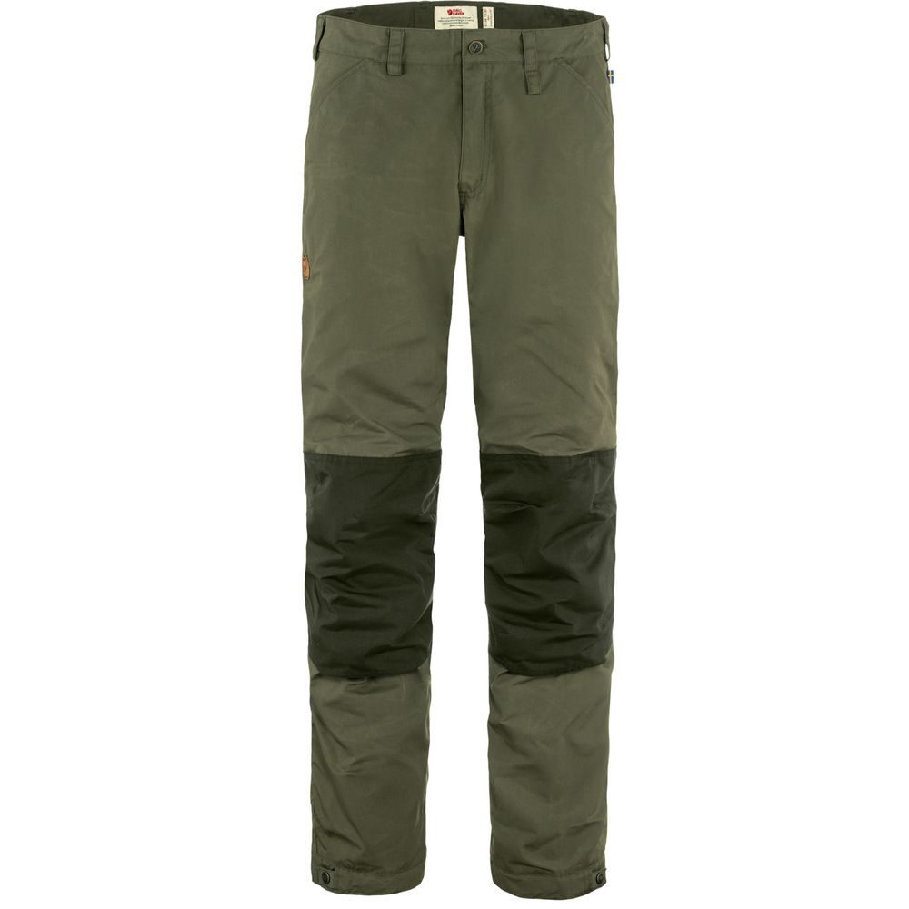 Greenland Trail Trousers M Laurel Green-Deep Forest