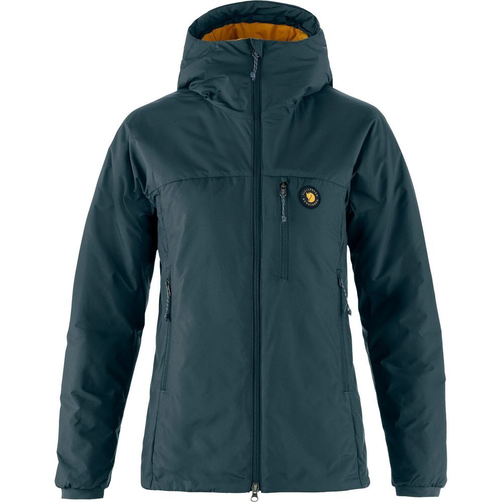 Bergtagen 60 Insulation Jkt W Mountain Blue-Mustard Yellow