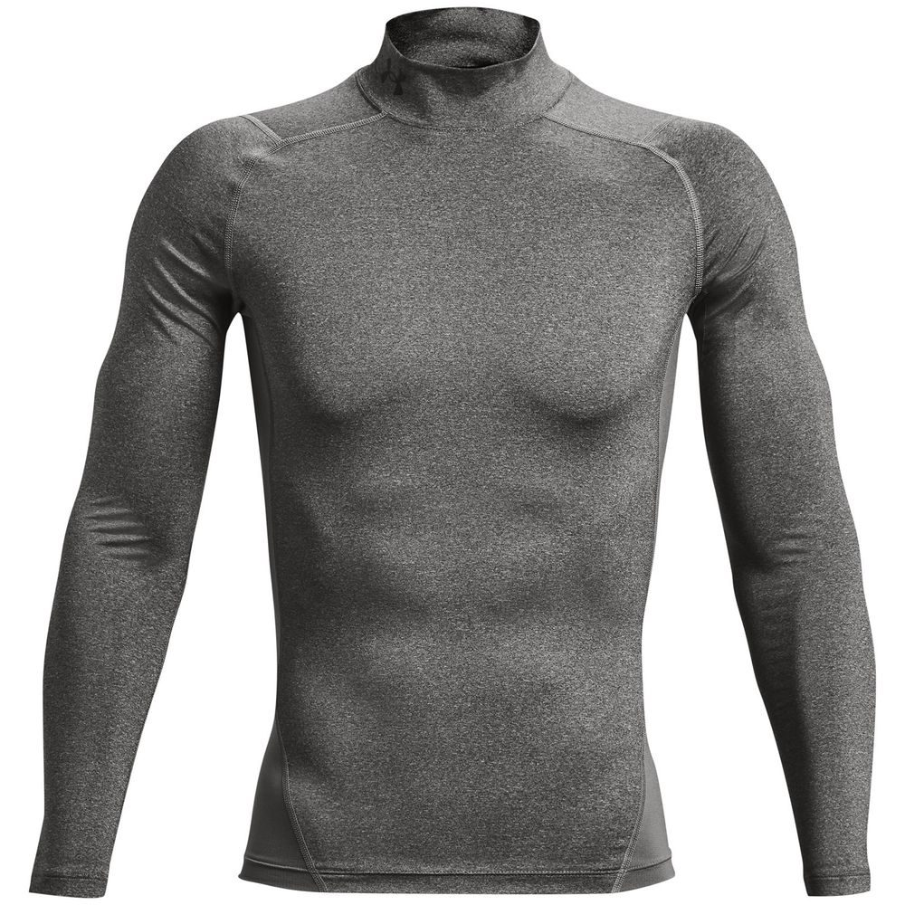 UA HG Armour Comp Mock LS, Gray