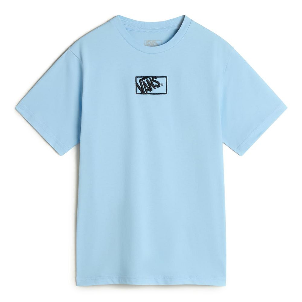 BY BLOCKED BOX SS TEE KIDS Cloud Blue