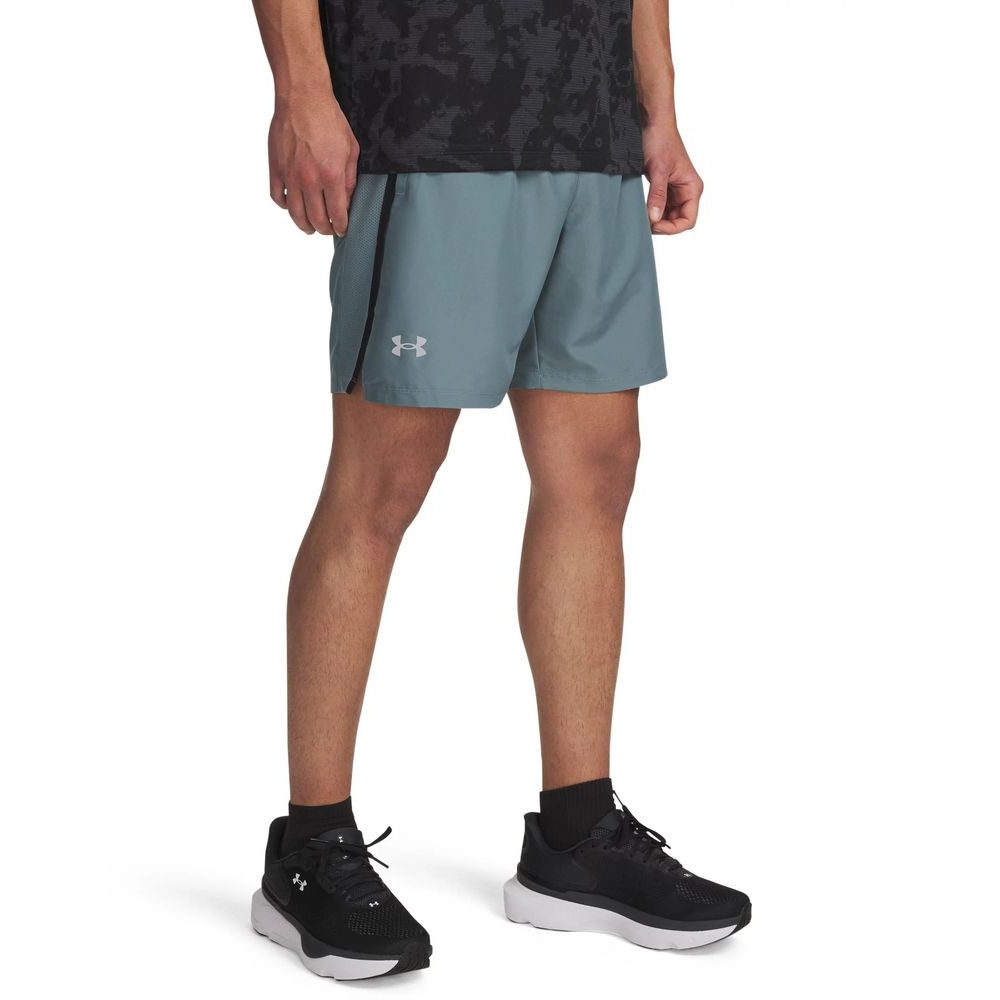 UA LAUNCH 7'' SHORTS 587-BLU