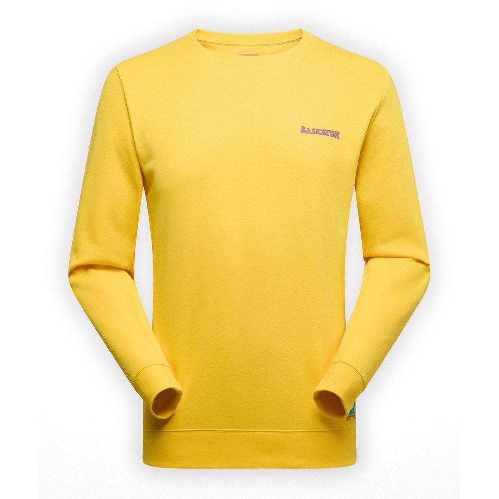 Climbing on the Moon Sweatshirt M Giallo/Viola