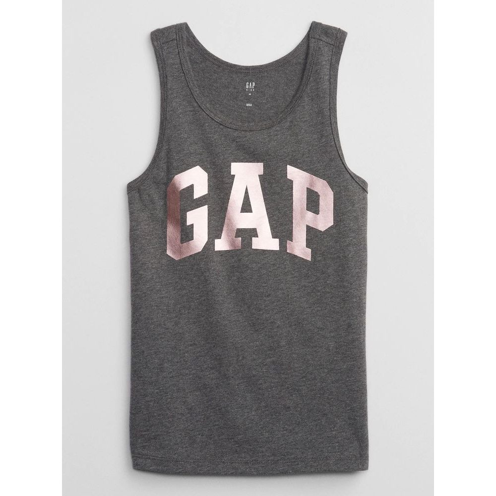 602476-02 Dětské tílko z logem Šedá