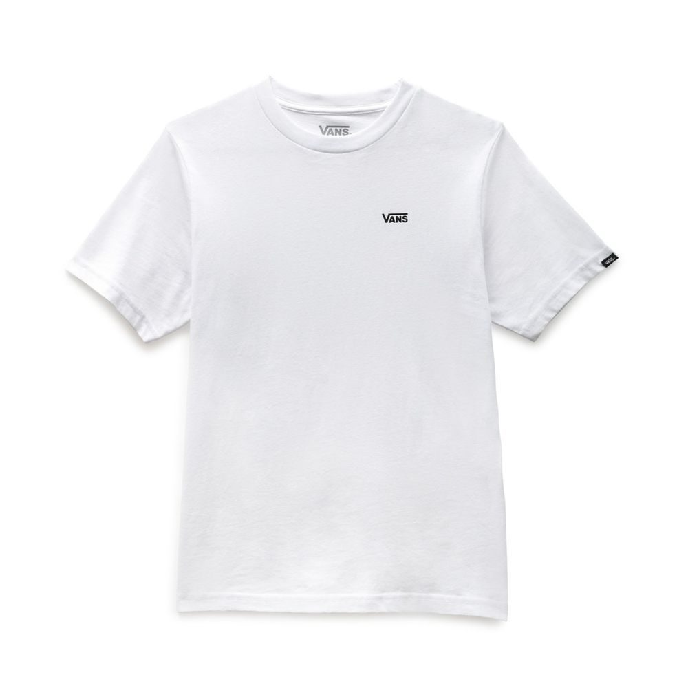 LEFT CHEST TEE BOYS white
