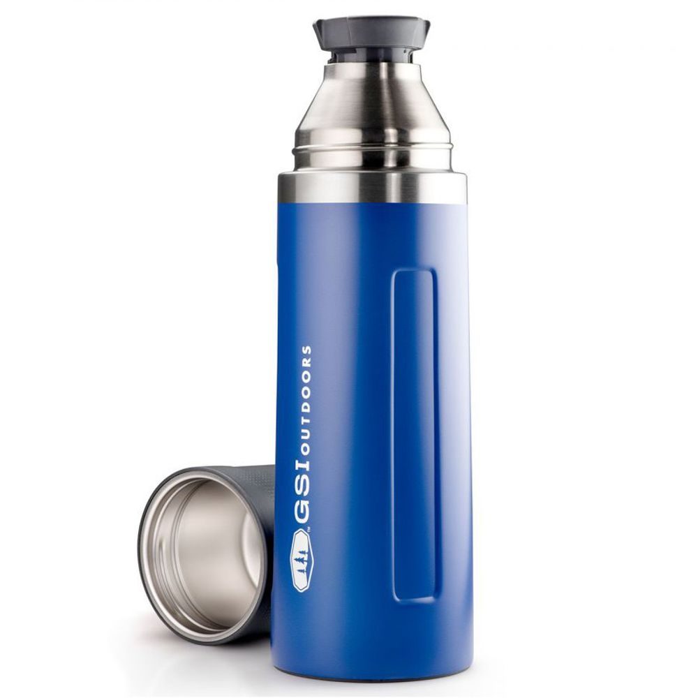 GLACIER 1L VACUUM BOTTLE BLUE