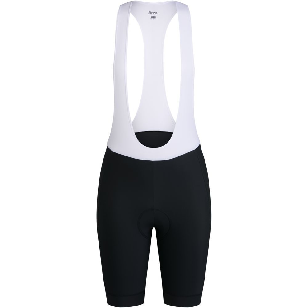 Short Rapha 25 Core Bib Women Black/White