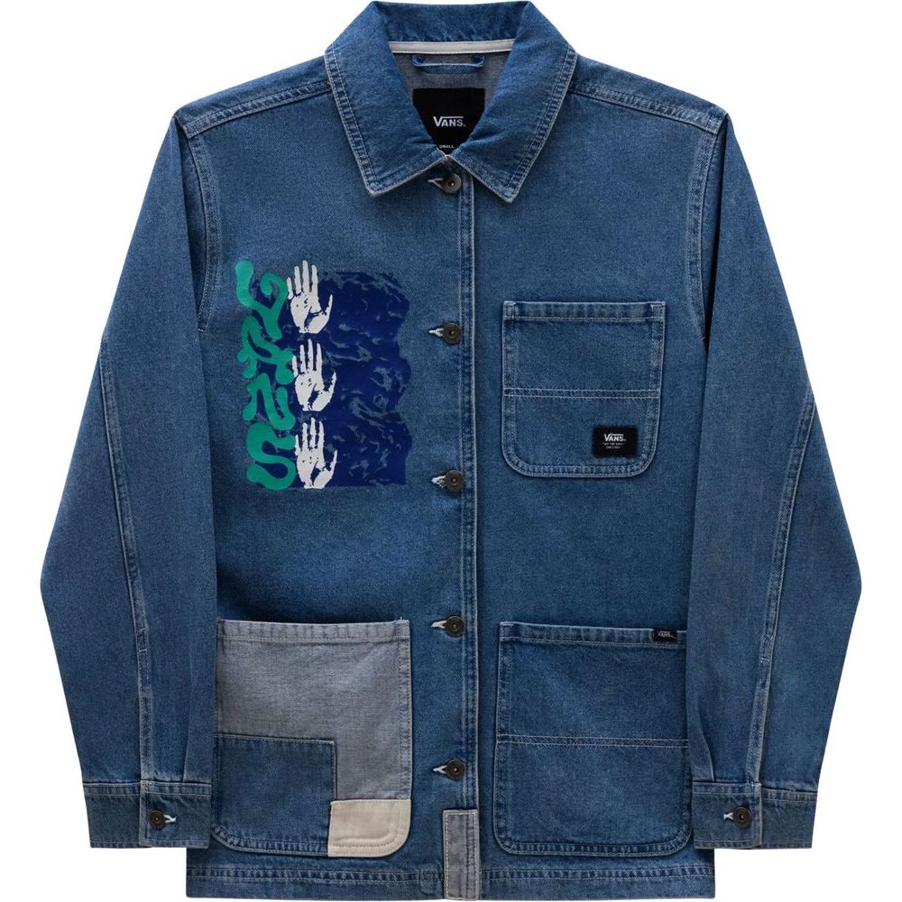 DRILL CHORE II DENIM JA StnWsh