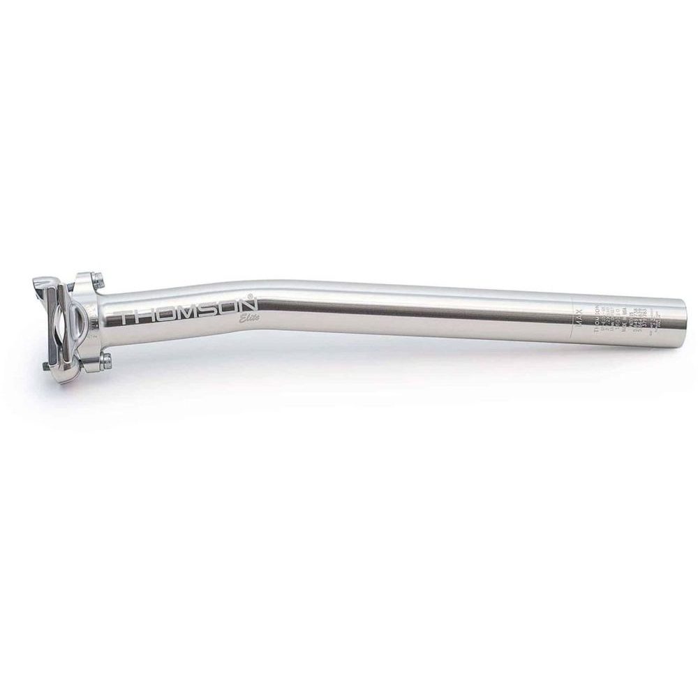 elite 30,9 x 410mm zahnutá stříbrná