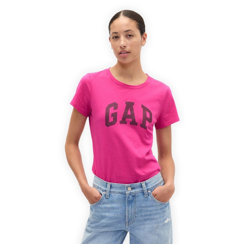 776775-10 Tričko s logem Růžová