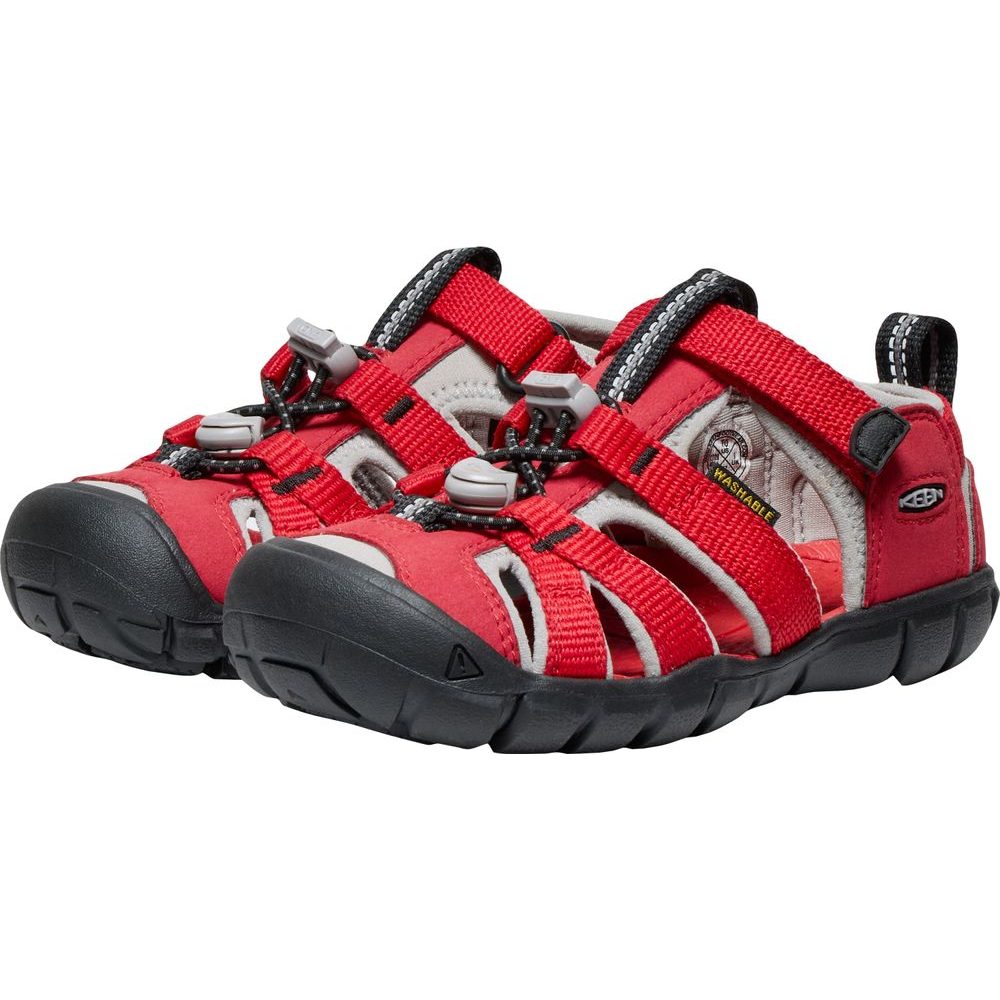 SEACAMP II CNX CHILDREN, ribbon red/alloy