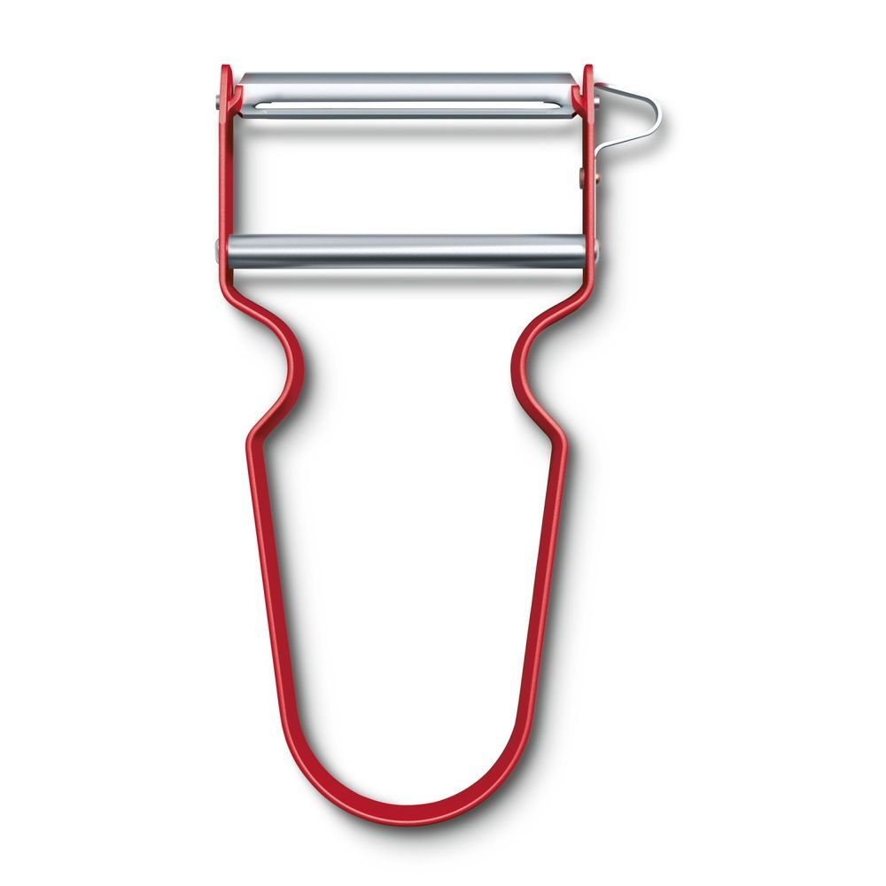 6.0900.1 Škrabka Rex, rovné ostří, červená