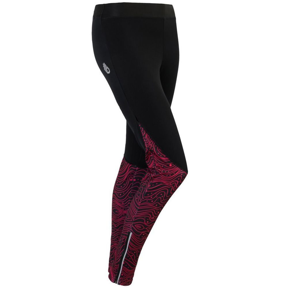 DOTS dámské kalhoty dlouhé, černá/růžová