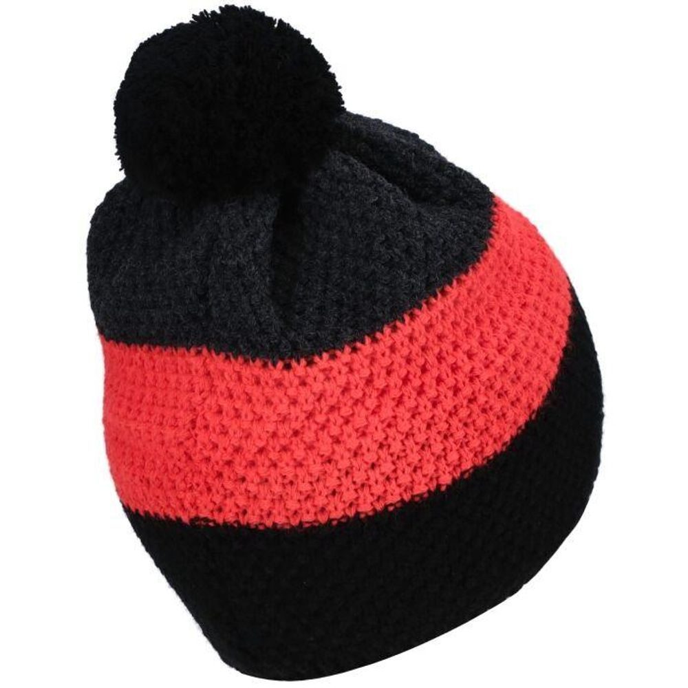 Silvretta, black/cherry red/grey