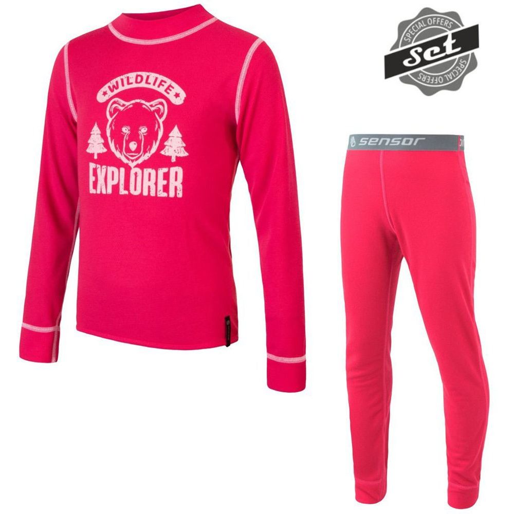 DOUBLE FACE SET WILD magenta