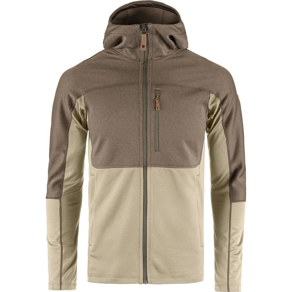 Abisko Trail Fleece M Fossil-Suede Brown