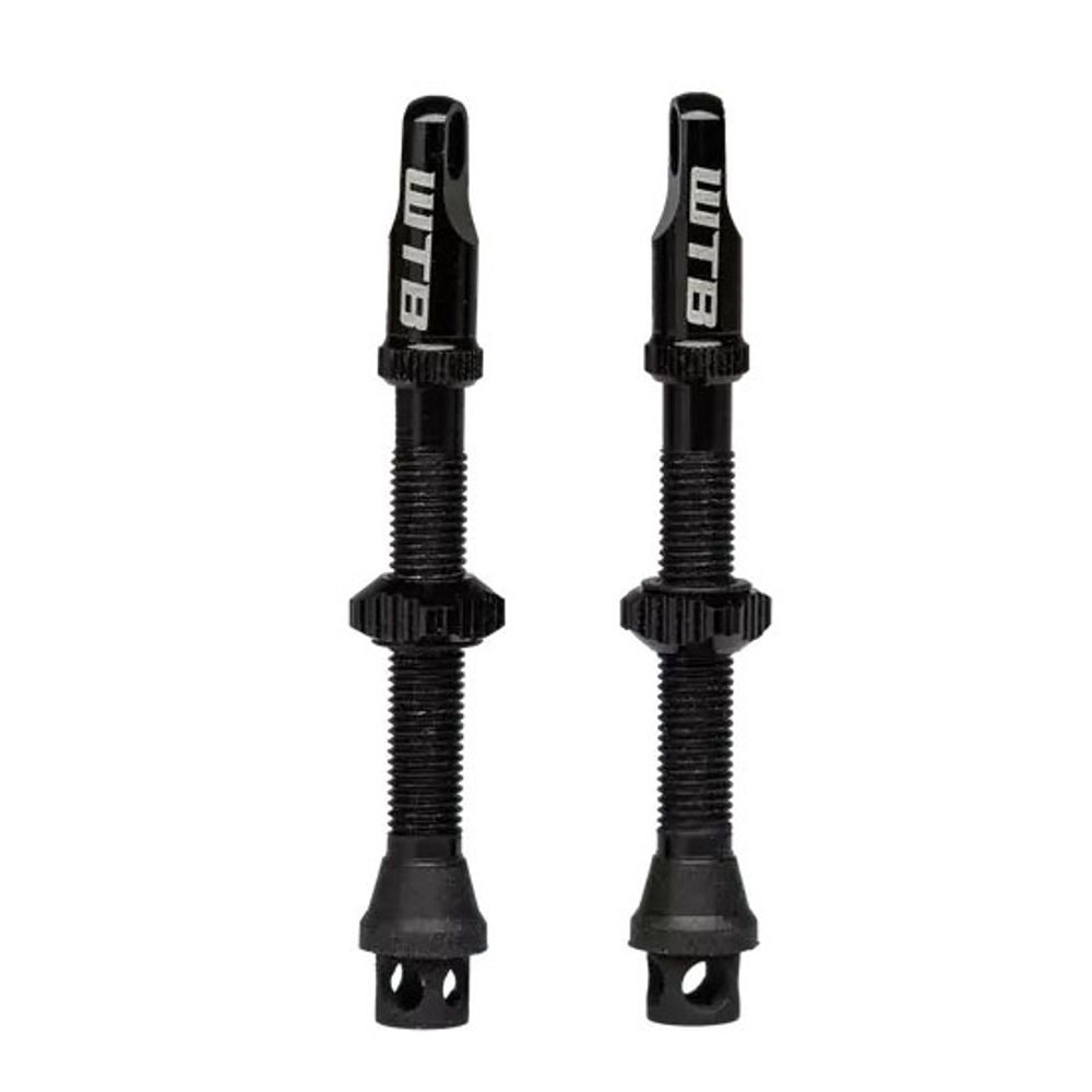 TCS AL Max-Flow Presta Valve 44mm černá 2ks