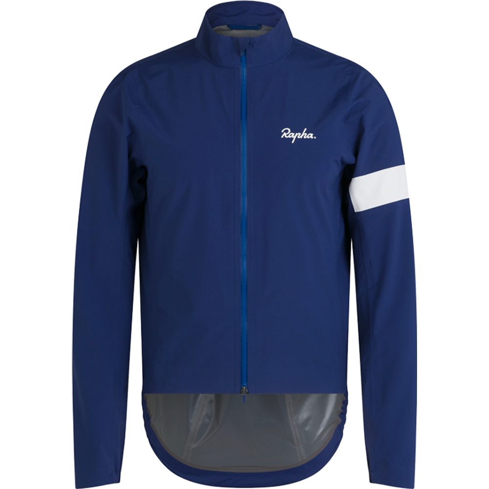 Jacket Core Rain, Medieval Blue / White Alyssum