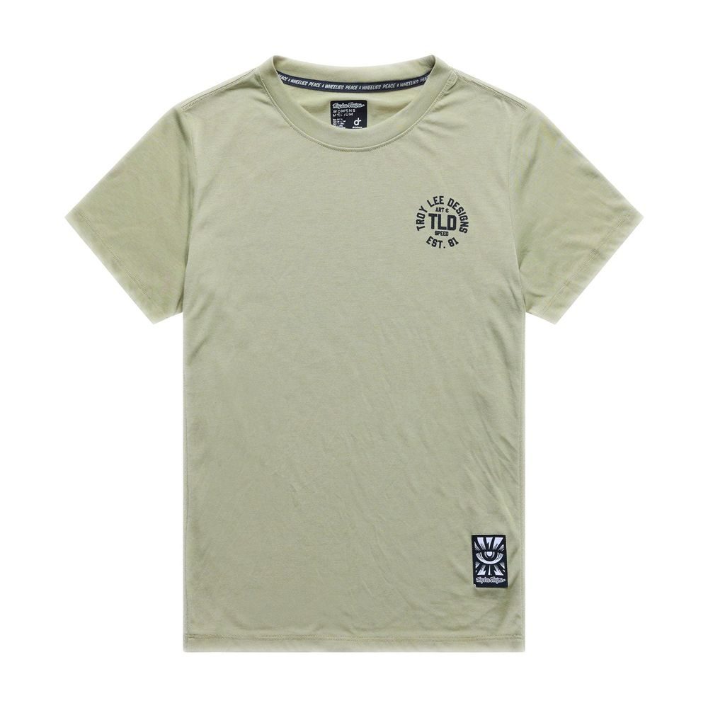 LILIUM RIDE TEE STAMPS SAGE