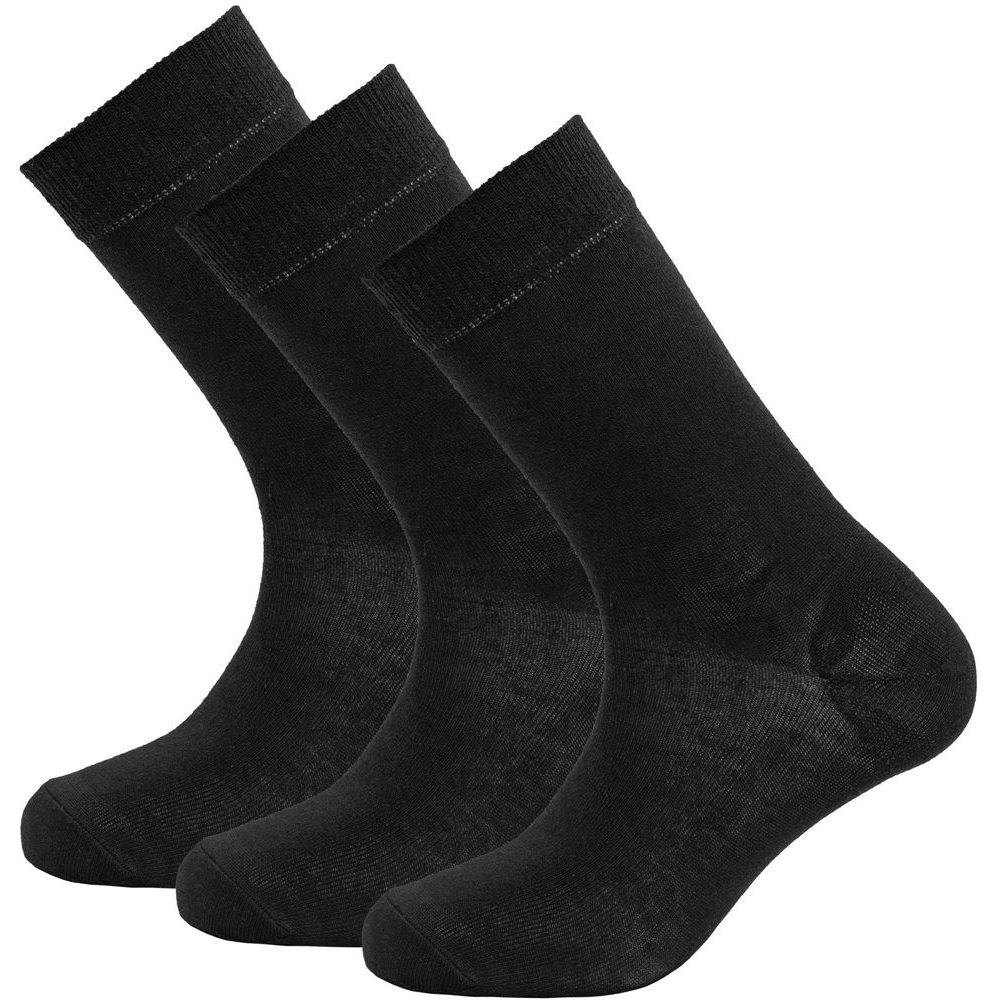 Daily Merino Light Sock 3Pk, Black