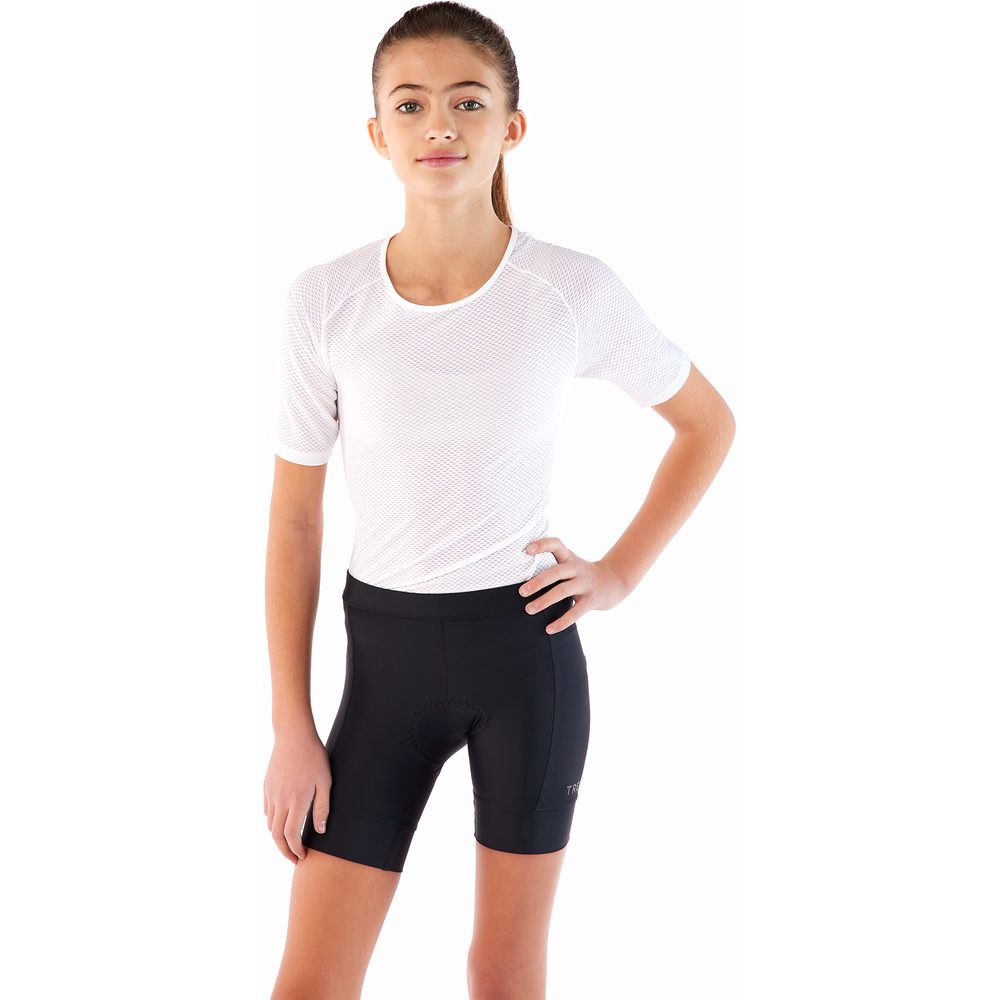 Juniorské kraťasy, černá