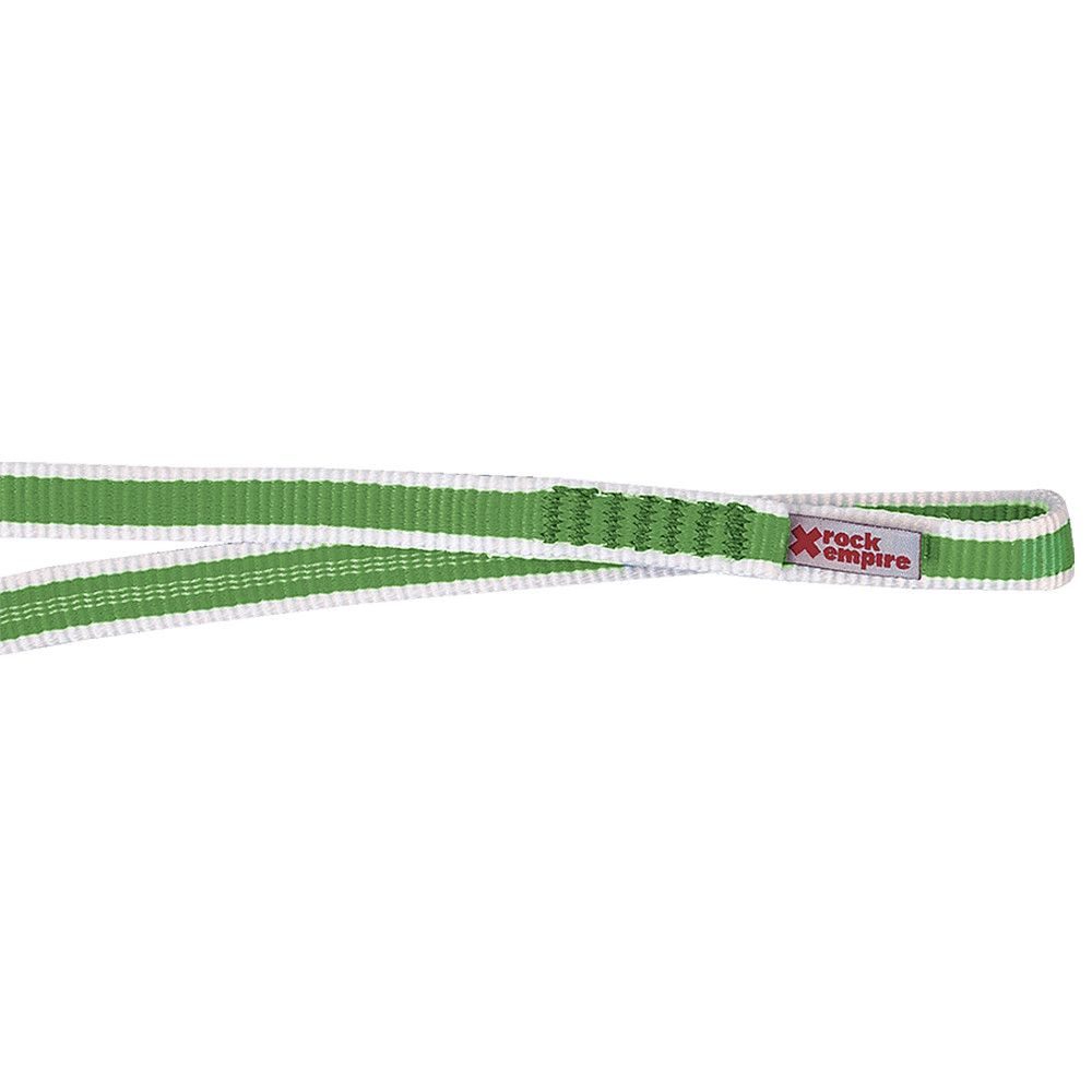 Open sling PA 16mm/180cm, white/light green