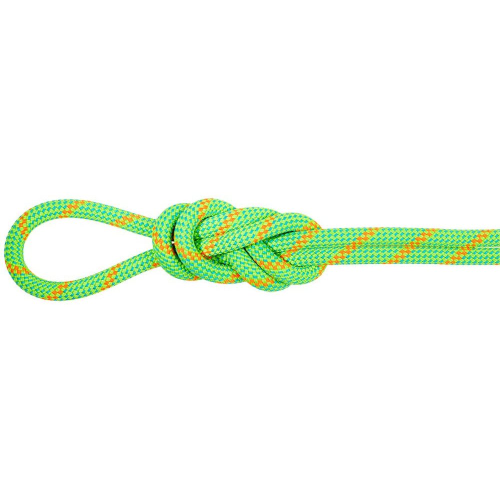 8.0 Alpine Eco Dry Rope neon green-vibrant orange