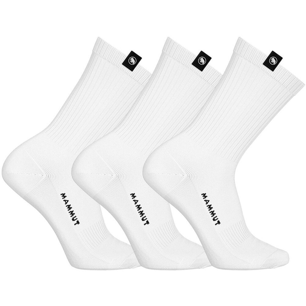 Everyday Crew Socks 3 Pack white-black
