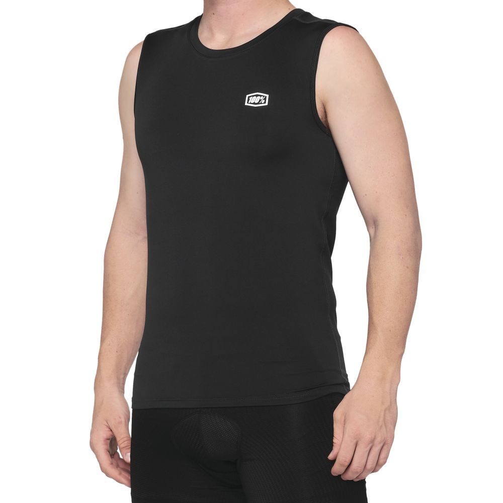 BASECAMP Sleeveless Base Layer Black