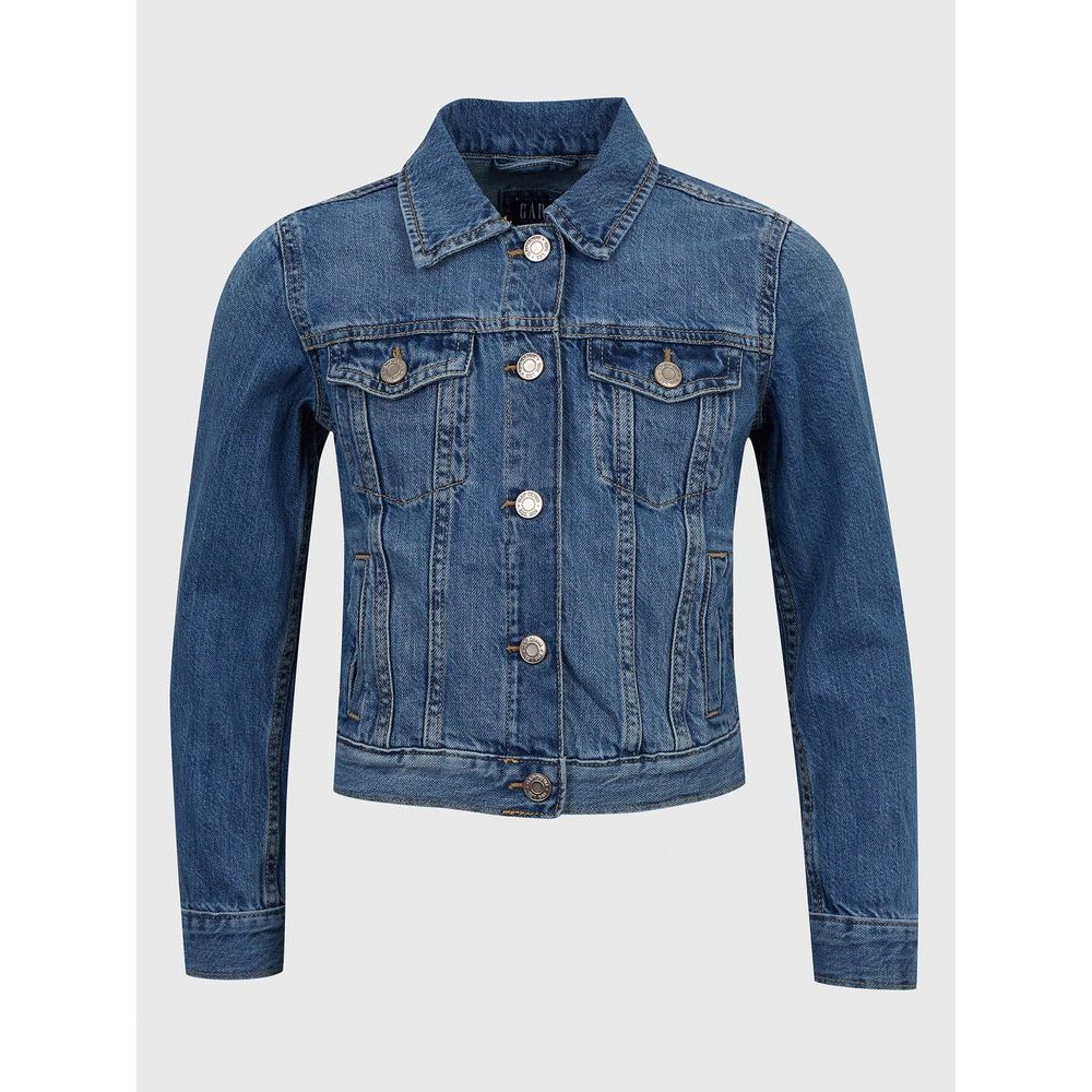 620681-00 Dětská džínová bunda Modrá