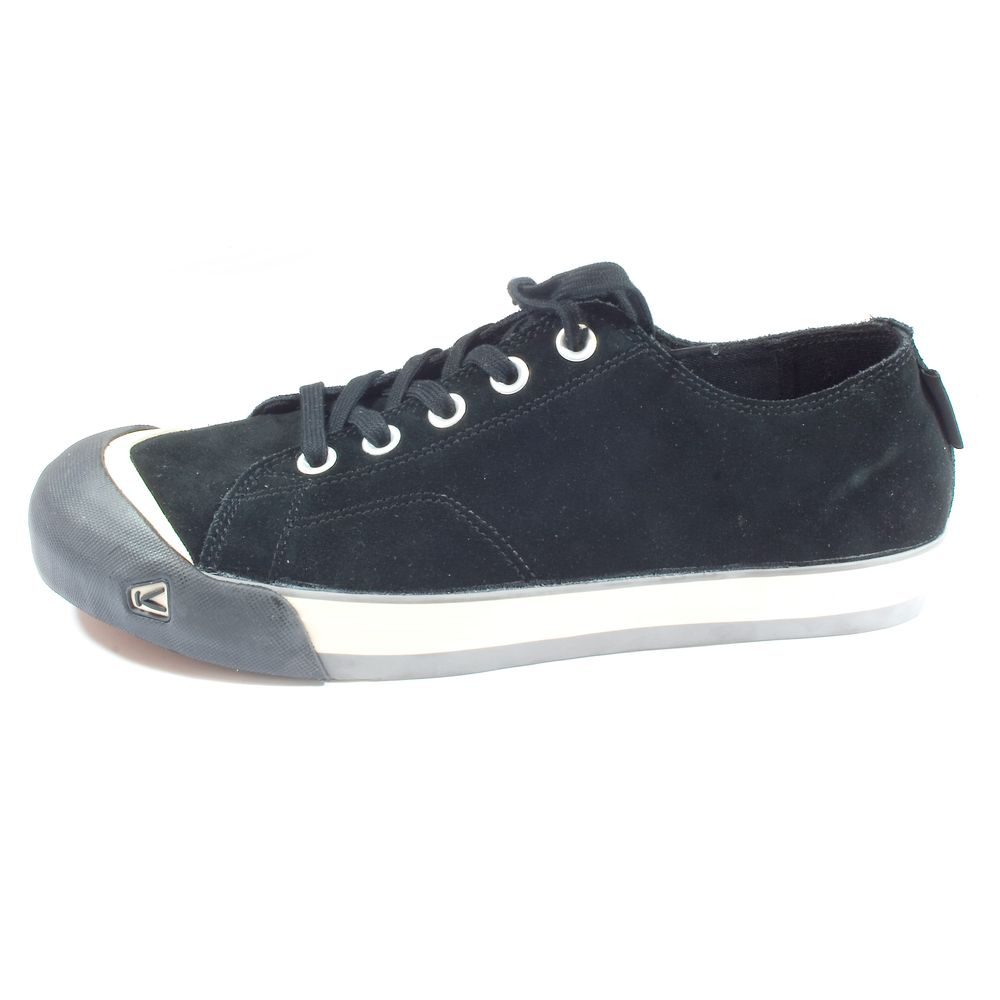 CORONADO SUEDE BLCK - Street tenisky kožené