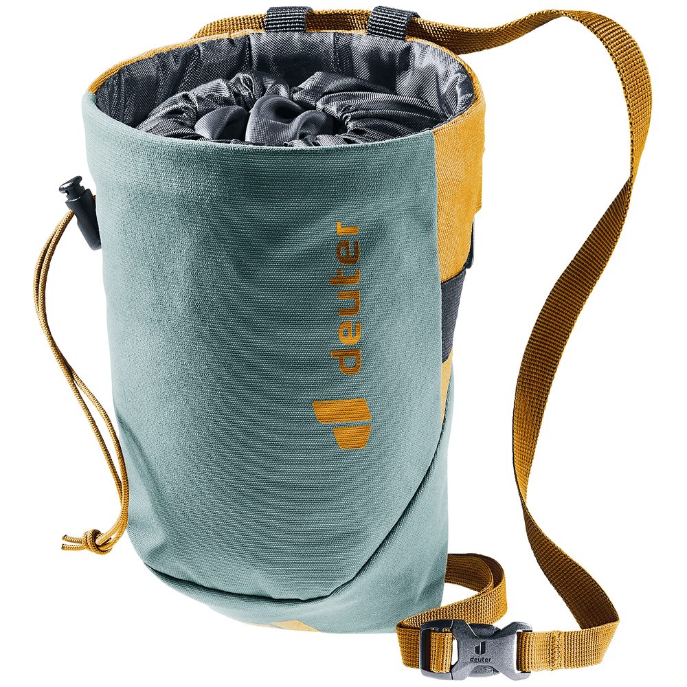 Gravity Chalk Bag II L teal-cinnamon
