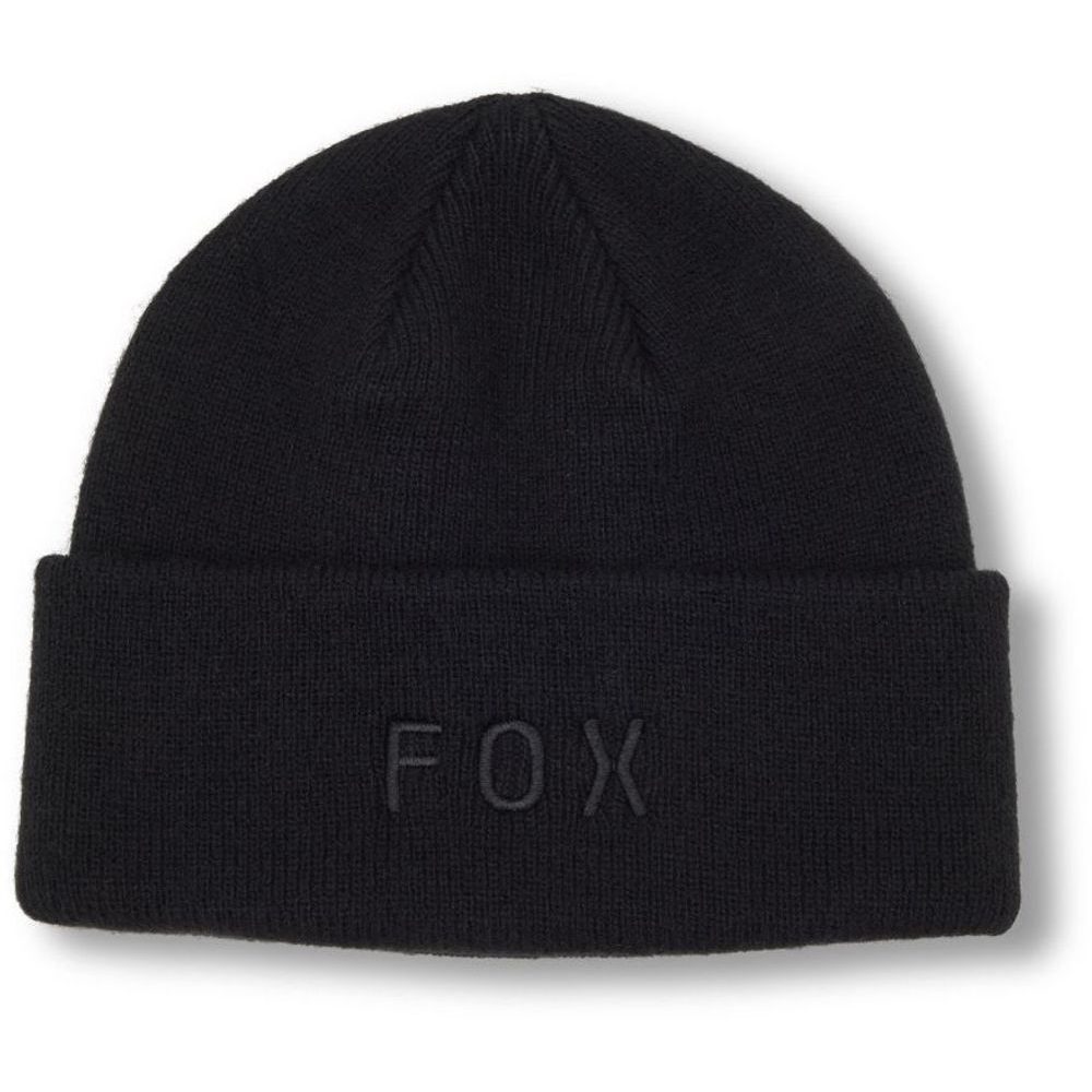 Wordmark Beanie Black