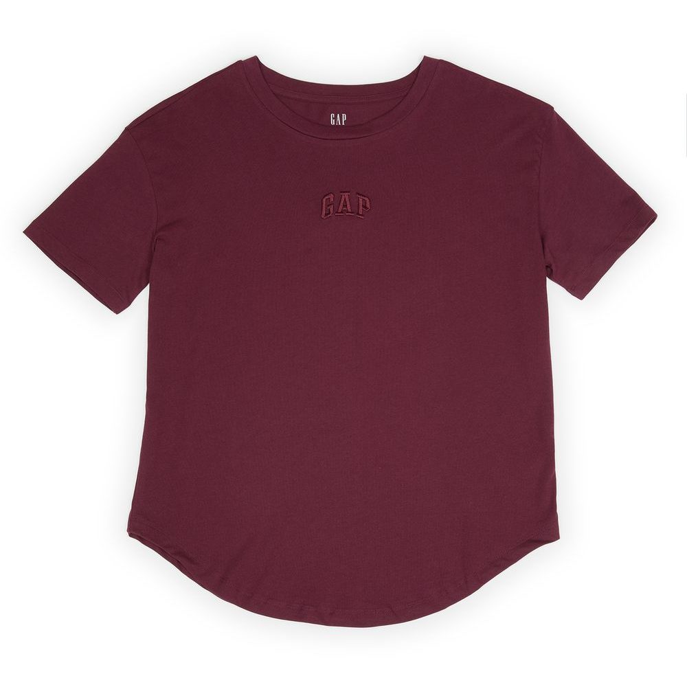 407990-09 Bavlněné tričko s logem Červená