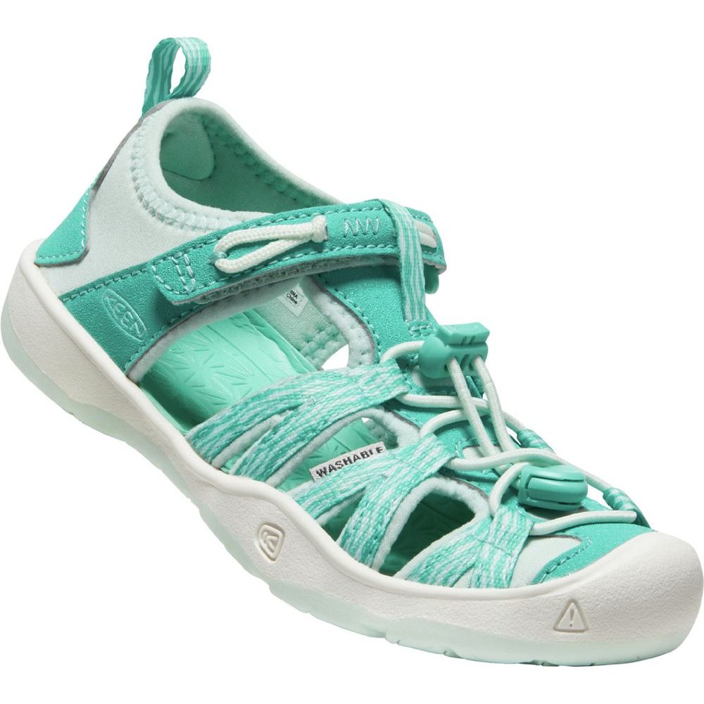 MOXIE SANDAL CHILDREN waterfall/blue glass