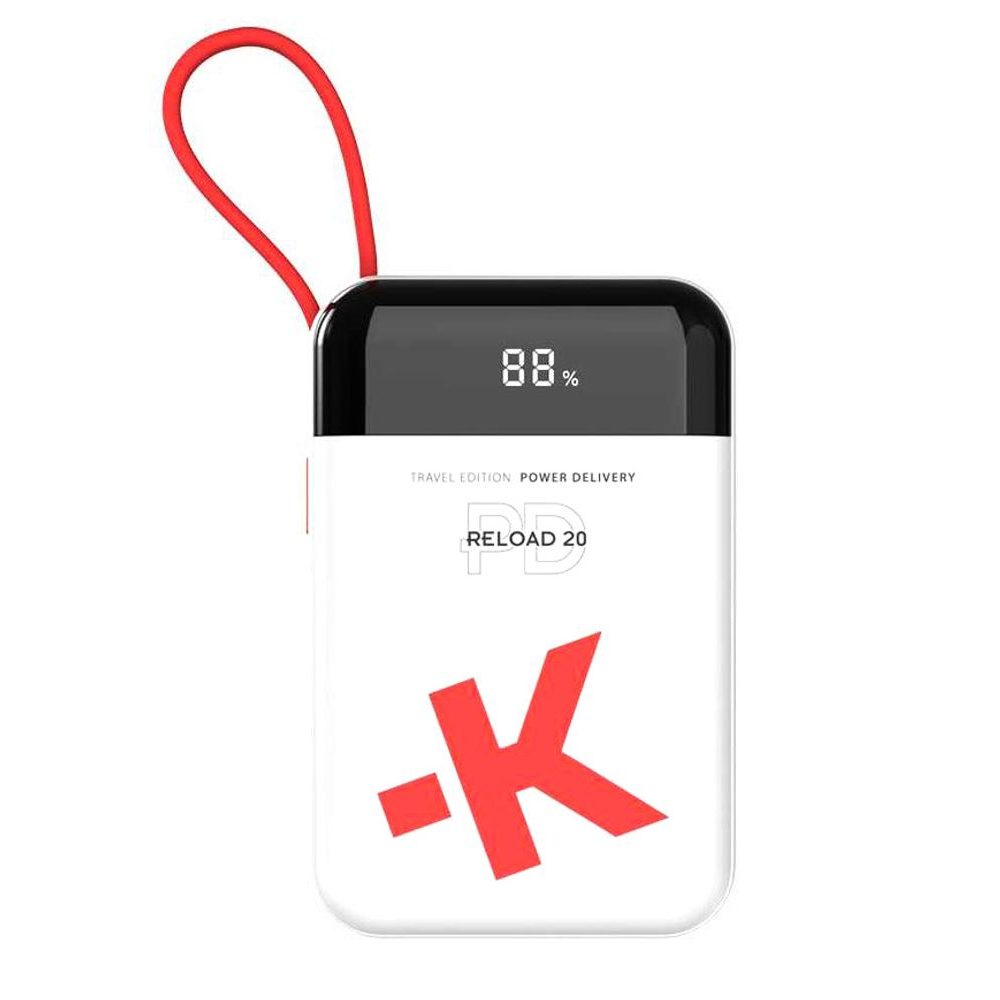 DN57C-PD20 powerbank Reload 20 Travel, 20W PD, 20 000mAh, USB A+C