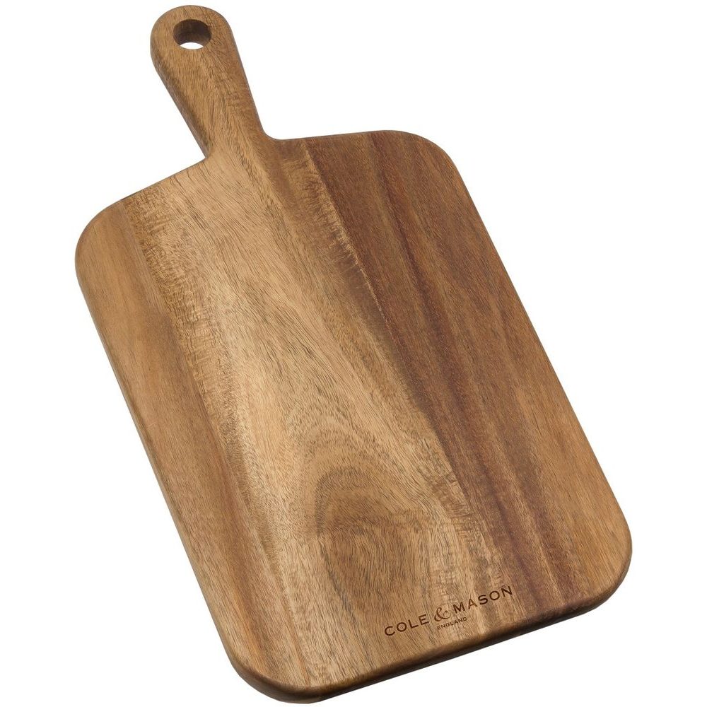Barkway Acacia small serving board with handle 42 cm