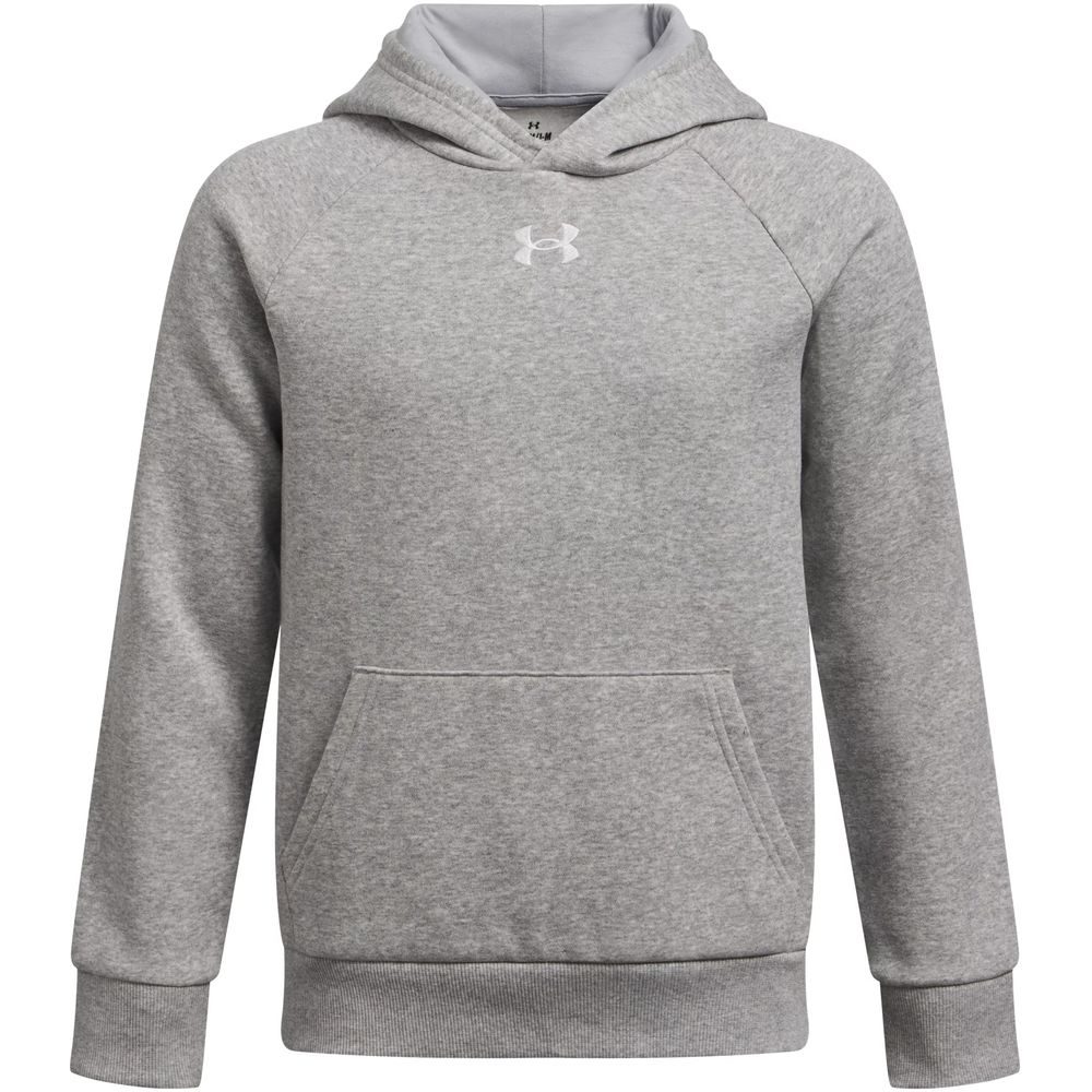 UA Rival Fleece Hoodie šedá