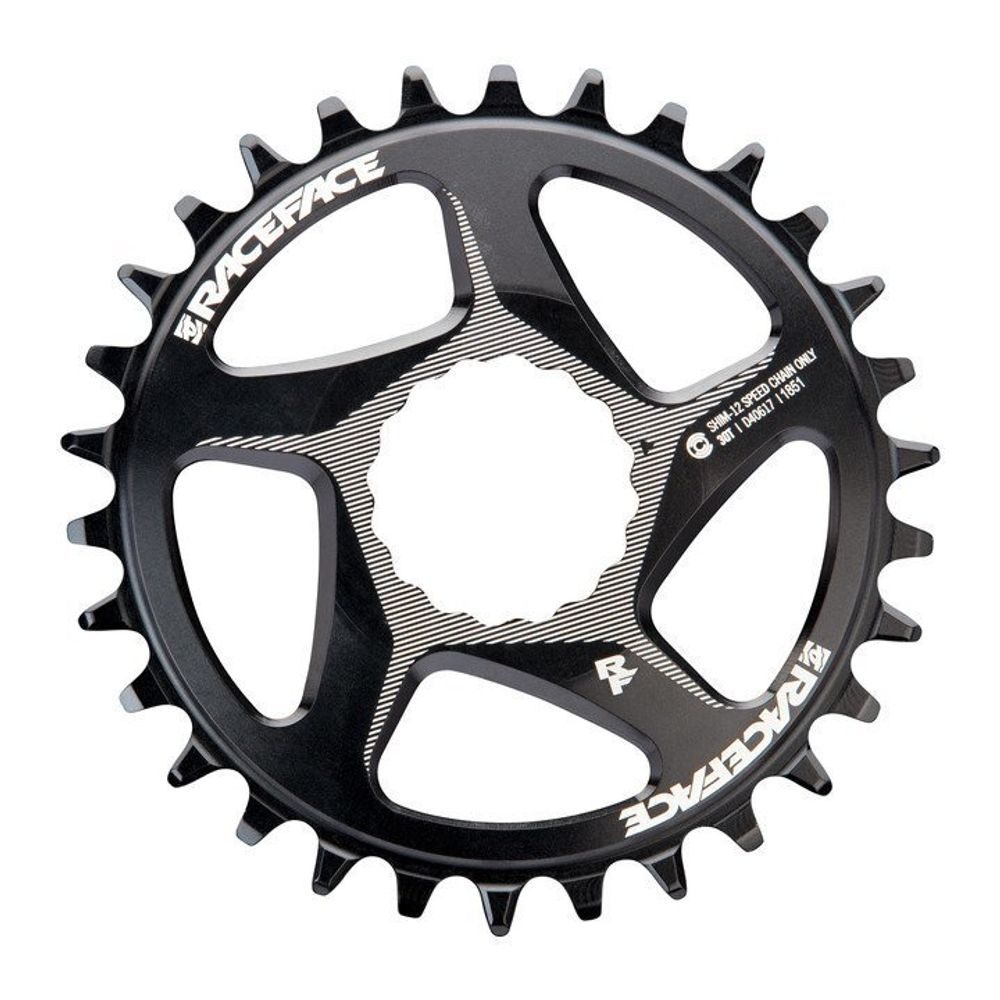 SINGLE Direct Mount, N/W 30T 12SHI černá