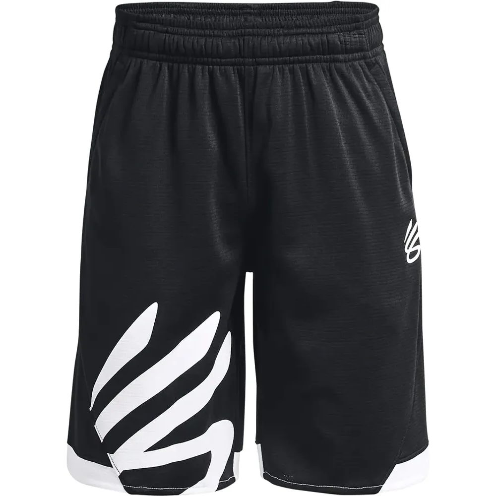 B CURRY  SPLASH SHORT-BLK