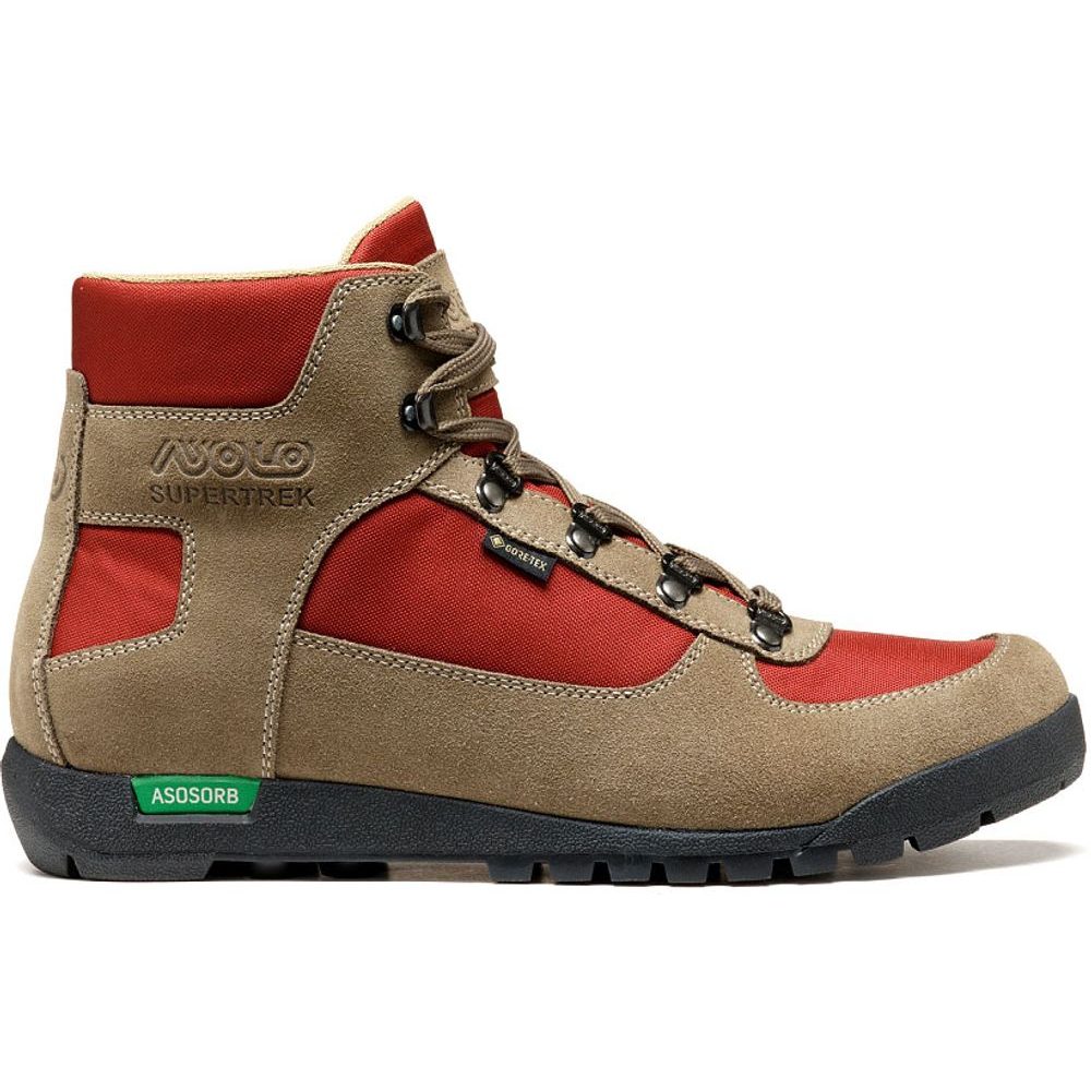 Supertrek GTX MM wool/black cherry - men's shoes - ASOLO - 118.79 €