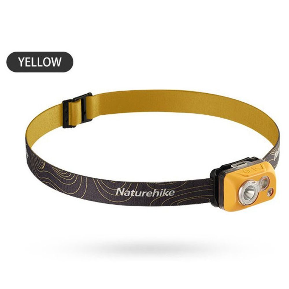 CNK2300DQ016-02 vodotěsná outdoorová čelovka žlutá