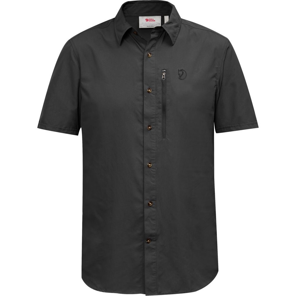 Abisko Hike Shirt SS M Dark Grey