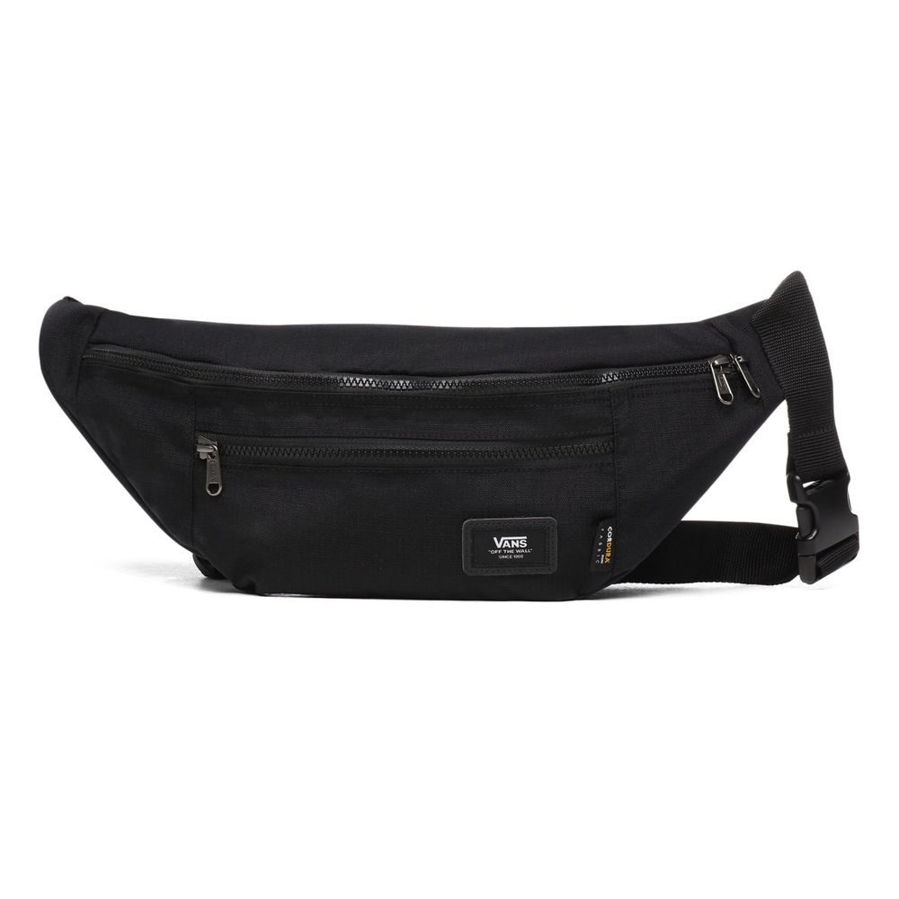 WARD CROSS BODY PACK, Black Ripstop