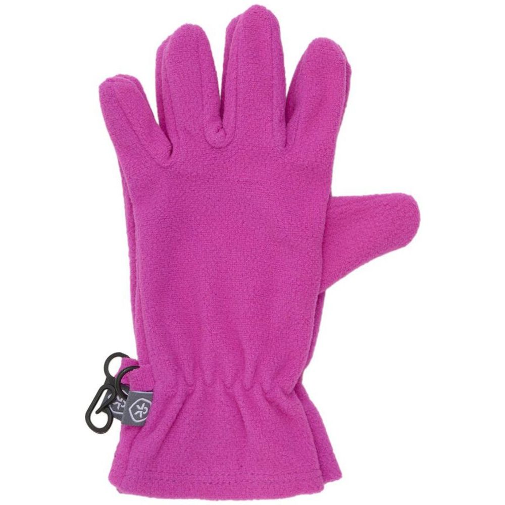 Gloves Fleece - 2 Pcs. Set. -Pink Glo