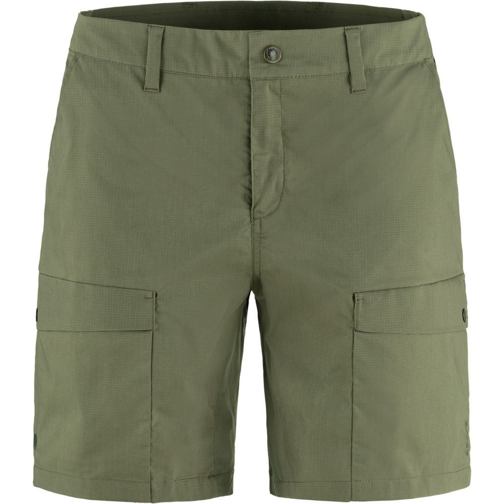 Abisko Hybrid Trail Shorts W Laurel Green