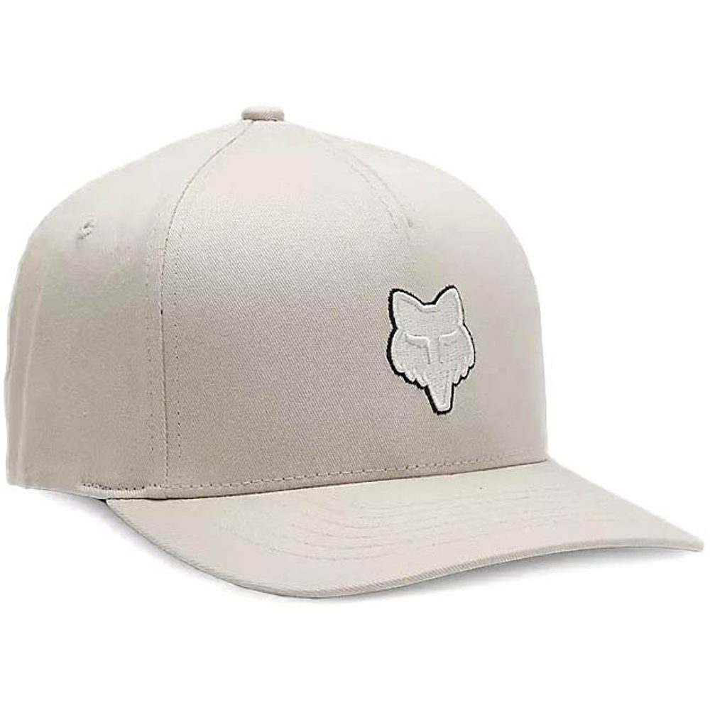 Fox Head Flexfit Hat, Vintage White